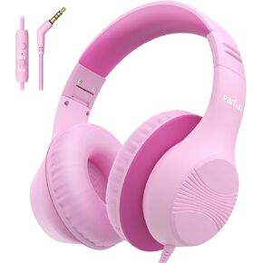 سماعات رأس EarFun K3 للأطفال، سماعات رأس USB من النوع C فوق الأذن للأطفال، حد الحجم، صوت ستيريو عالي الدقة، ملاءمة مريحة، سماعة رأس سلكية قابلة للطي للمدرسة/السفر/الأولاد/البنات/الكمبيوتر اللوحي/iPad، أزرق in Kuwait