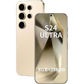 هاتف I24 Ultra غير مقفل 8 جيجابايت + 256 جيجابايت هاتف خلوي أندرويد 7 بوصة شاشة عالية الدقة هاتف محمول 108 ميجابكسل + 48 ميجابكسل كاميرا 6800 مللي أمبير بطارية كبيرة جدًا 5G ثنائي شريحة الاتصال (أسود تيتانيوم) in Kuwait