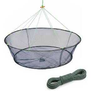 Persei Foldable Fishing Net Hand Casting Cage Crab Net for Fish Shrimp Minnow Crayfish Crab in Saudi Arabia