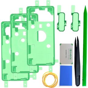 Back Cover Adhesive Tape Compatible with Samsung Galaxy S9+ Plus Rear Battery Door Housing Replacement Sticker Strips SM-G965 U/W (3 Pack) in Saudi Arabia