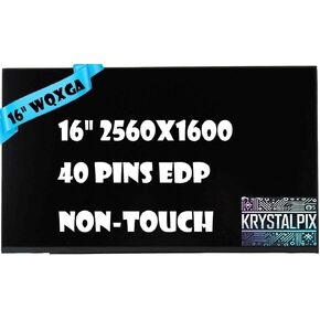 Replacement 120hz LCD for Dell Alienware 16 Aurora AC16250 P139F P139F001 LCD LED Screen 16" WQXGA 2560X1600 Non-Touch 40 pins Display New by KrystalPix in Kuwait