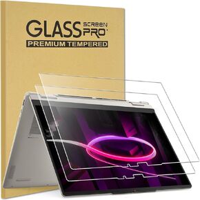 KEANBOLL 2-Pack Tempered Glass Screen Protector for 2026 New Lenovo Yoga 7a 2-in-1 14" & Yoga 7i 2-in-1 Aura Edition 14-Inch (14AGP11 / 14IPH11) Touchscreen Laptop – Anti-Scratch, Bubble Free in Saudi Arabia