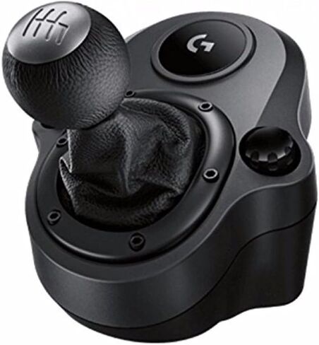Logitech G Driving Force Shifter – Compatible with G29, G920 & G923 Racing Wheels for-PlayStation 5, Playstation 4, Xbox-Series X|S, Xbox-One, and-PC - 941-000119 (Renewed) in Saudi Arabia