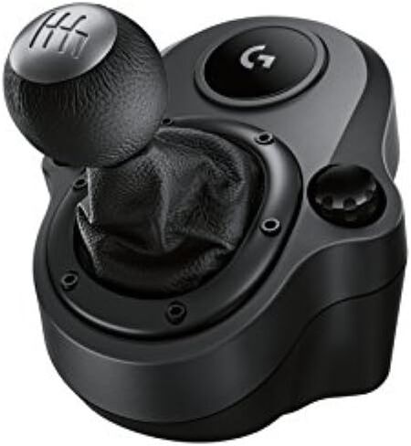 Logitech G Driving Force Shifter – Compatible with G29, G920 & G923 Racing Wheels for-PlayStation 5, Playstation 4, Xbox-Series X|S, Xbox-One, and-PC - 941-000119 (Renewed) in Saudi Arabia