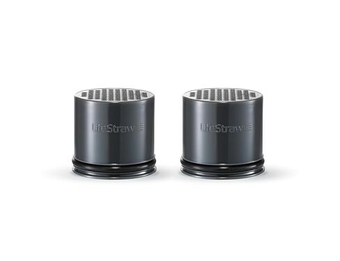LifeStraw Carbon Capsule Replacement Filter for Go Bottle 2-Stage & Steel (2-Pack) in Saudi Arabia