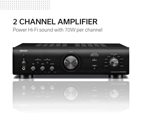دينون PMA-600NE مضخم صوت ستيريو متكامل | اتصال بلوتوث | 70 واط × 2 قناة | مدمج DAC وPhono Pre-Amp | الوضع التناظري | طاقة التيار الفائقة المتقدمة (المتجددة) in Kuwait