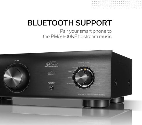 دينون PMA-600NE مضخم صوت ستيريو متكامل | اتصال بلوتوث | 70 واط × 2 قناة | مدمج DAC وPhono Pre-Amp | الوضع التناظري | طاقة التيار الفائقة المتقدمة (المتجددة) in Kuwait