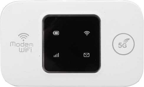 نقطة اتصال واي فاي متنقلة من Sorandy 4G، إنترنت متنقل عالي السرعة 300 ميجابت في الثانية أثناء السفر، نقطة اتصال لفتحة بطاقة SIM للتخييم RV وأجهزة الكمبيوتر المحمولة والهواتف الذكية (أسود) in Kuwait