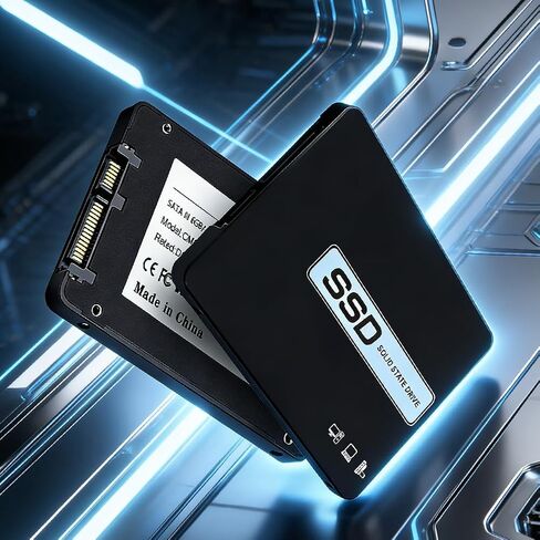64G SATA III Internal SSD, 2.5 Inch 550MB/s Solid State Drive, 3D NAND, Upgrade Hard Drive for Laptop, Desktop PC, All-in-One in Saudi Arabia