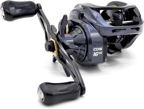Bahamut 400 Baitcaster Reels, Large Capacity for Jigging, 10+1 Stainless Steel Bearings, 35 LBs Drag, 4.5in Long Power Handle, Carbon Fiber Frame and Side Covers, Baitcasting Fishing Reel in Saudi Arabia