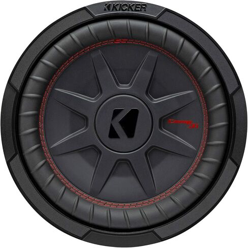 KICKER CompRT 10"(25cm) Subwoofer, DVC, 2-ohm, RoHS Compliant (Renewed) in Saudi Arabia