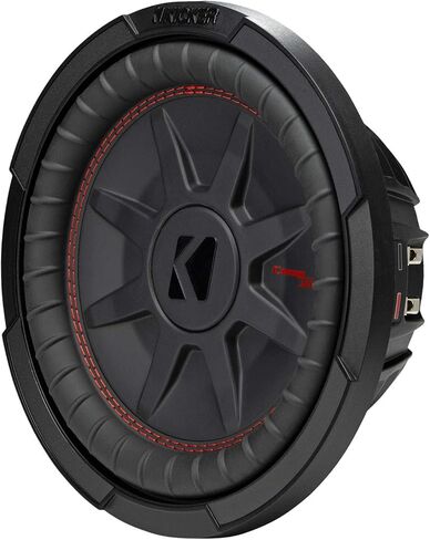 KICKER CompRT 10"(25cm) Subwoofer, DVC, 2-ohm, RoHS Compliant (Renewed) in Saudi Arabia
