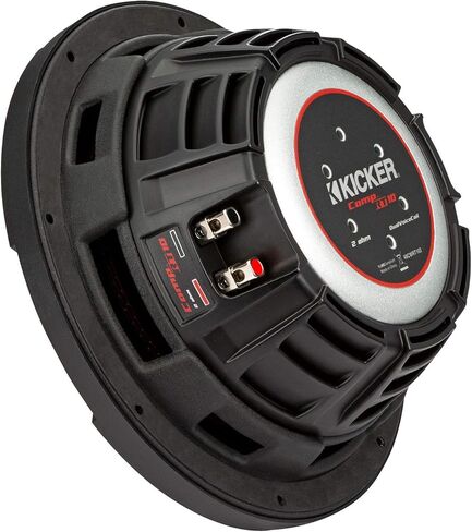 KICKER CompRT 10"(25cm) Subwoofer, DVC, 2-ohm, RoHS Compliant (Renewed) in Saudi Arabia