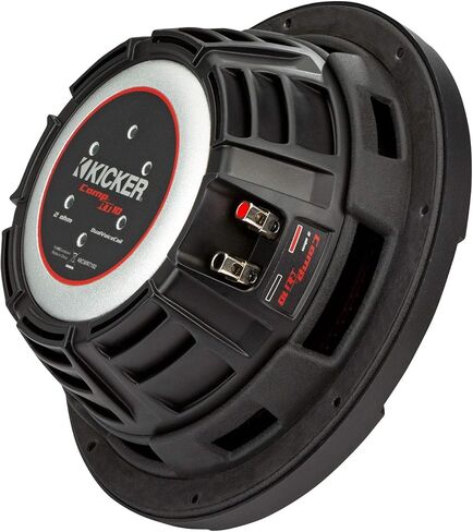 KICKER CompRT 10"(25cm) Subwoofer, DVC, 2-ohm, RoHS Compliant (Renewed) in Saudi Arabia