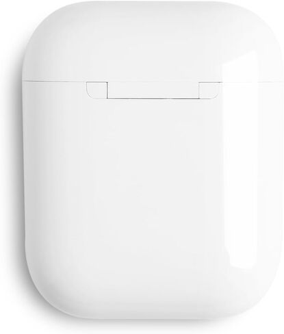 Wireless Charging Case Compatible with Apple AirPods 1st & 2nd Generation, Replacement Hard Shell Cover with Charging Function (White) in Saudi Arabia