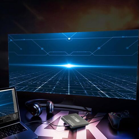 بطاقة التقاط فيديو USB3.2 لـ Creator Pro، حلقة 4K60 HDR، سجل 1080P60، ممر VRR، توصيل تشغيل معدني للكاميرا PC OBS Vmix in Kuwait
