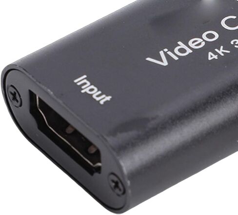 Zopsc 4K HDMI Video Capture Card, HDMI to USB 3.0, 1080P 60Hz Recording, Low Latency Plug and Play Audio Video Capture Device for Streaming Gaming OBS Conference in Saudi Arabia