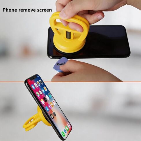 Screen Suction Cups, Screen Repair Tools for Phones and Computers, Compatible with iMac, iPhone, MacBook, iPad, TVs, Phones, Laptops, Desktops, Tablets, and LCD Screens,2-Packs in Saudi Arabia