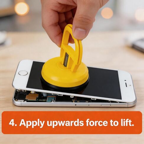 Screen Suction Cups, Screen Repair Tools for Phones and Computers, Compatible with iMac, iPhone, MacBook, iPad, TVs, Phones, Laptops, Desktops, Tablets, and LCD Screens,2-Packs in Saudi Arabia