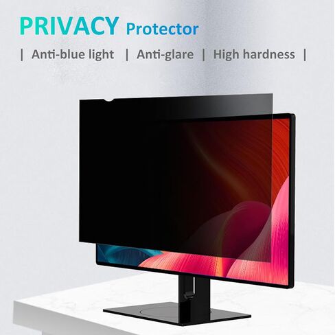 2 Pack 24 Inch Computer Screen Filter, 16:9 Aspect Ratio, Eye Protector Anti Glare Blue Light Filter, 24 inch Monitor Protector Film for Desktop in Saudi Arabia