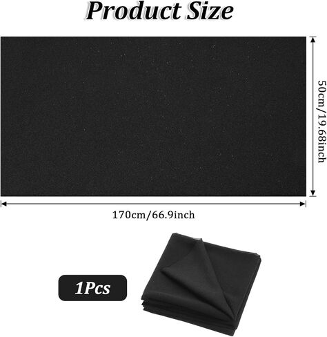 Speaker Fabric Black Speaker Grill Cloth, 67"x20" Speakers Grill Cloth Fabric 3D Mesh Acoustic Box Cover, Tulle Subwoofer Stereo Fabric' Replacement for Home and Automotive in Saudi Arabia