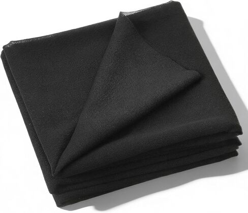 Speaker Fabric Black Speaker Grill Cloth, 67"x20" Speakers Grill Cloth Fabric 3D Mesh Acoustic Box Cover, Tulle Subwoofer Stereo Fabric' Replacement for Home and Automotive in Saudi Arabia