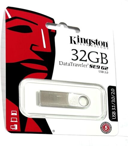 Kingston Kit 3 Metal USB Memory Sticks Digital DataTraveler SE9 32GB USB 2.0 Flash Drive in Saudi Arabia