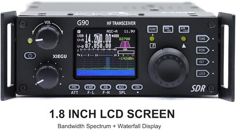Xiegu G90 HF Radio SDR 20W SSB/CW/AM موالف هوائي تلقائي مدمج إصدار جديد in Kuwait