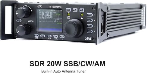 Xiegu G90 HF Radio SDR 20W SSB/CW/AM موالف هوائي تلقائي مدمج إصدار جديد in Kuwait