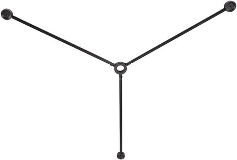 for Stabilizer Floor Guide Tripod for Total Station – Foldable 40 cm Metal Tripod with Anti-Slip Round Feet, 12 mm Rod Sections, 0.5 kg in Saudi Arabia