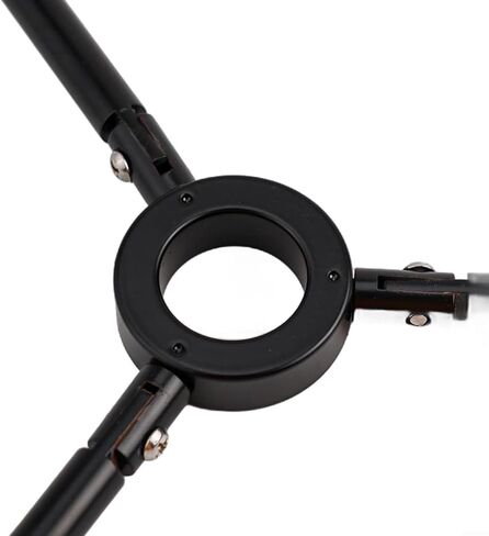 for Stabilizer Floor Guide Tripod for Total Station – Foldable 40 cm Metal Tripod with Anti-Slip Round Feet, 12 mm Rod Sections, 0.5 kg in Saudi Arabia