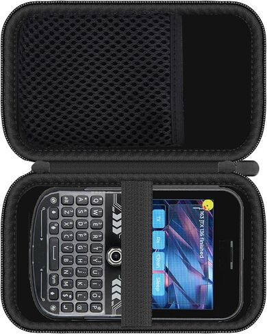 متوافق مع حافظة LILYGO T-Deck Plus، حقيبة حمل متينة من مادة EVA من Lamshaw، غطاء واقٍ مقاوم للصدمات وخفيف الوزن متوافق مع LILYGO T-Deck Plus ESP32-S3 (أسود) in Kuwait