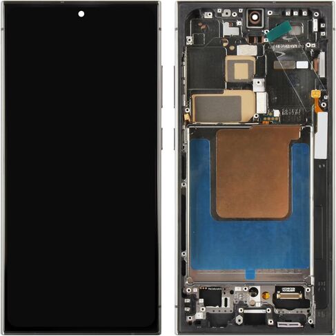 [for US Version] Screen Replacement for Samsung Galaxy S24 Ultra OLED SM-S928B SM-S928U SM-S928A LCD Display Touch Digitizer Assembly(Black with Frame,Support Fingerprint) in Saudi Arabia