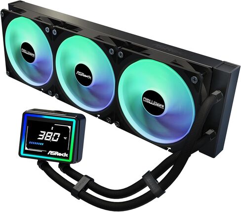 ASRock X870E Taichi Lite Motherboard & Challenger 360 Digital AIO Cooler Bundle | Flagship AM5 Platform with 3" Digital Display in Saudi Arabia