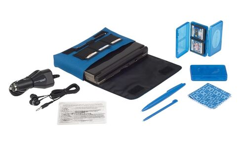 PowerA Official Nintendo Starter Kit for DSi XL - Blue in Saudi Arabia