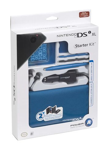 PowerA Official Nintendo Starter Kit for DSi XL - Blue in Saudi Arabia
