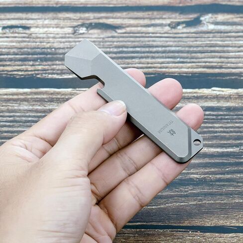 BANG TI Titanium EDC قضيب رفع مع وظيفة فتاحة الزجاجات أداة محمولة متعددة in Kuwait