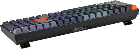 Adesso EasyTouch 1200 Wired/Wireless/Bluetooth Multi-OS Illuminated Mechanical VIA Mini Keyboard with Copilot Ai Hotkey in Saudi Arabia