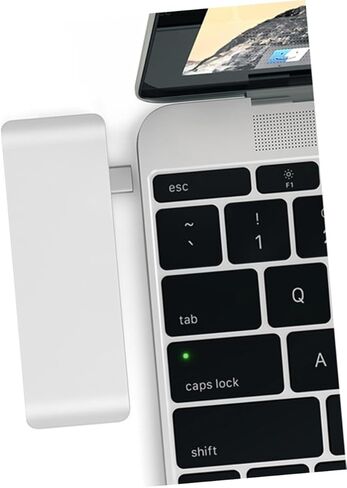 Gatuida Type-C USB Combo Hub Adapter with PD Charging for Data Sync and MicroSD Memory Card Reader Silver Design Compatible with Laptops and Tablets in Saudi Arabia