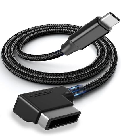 سلك USB-C إلى AMI Aux لهاتف iPhone 15/16/17، كابل صوت USB من النوع C إلى MMI معتمد من Apple MFi متوافق مع Audi A3/A4/A5/A6/A8/S4/S6/S8/TT، دونجل شحن صوت السيارة المضفر من النايلون (3.3FT) in Saudi Arabia