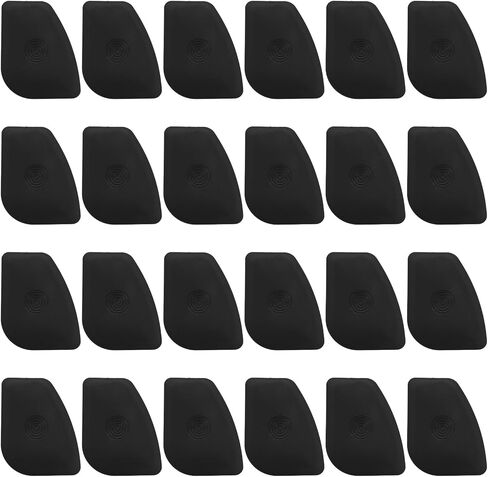 أداة فتح حدق بلاستيكية مثلثة عالمية، (84 × 65 × 2 مم، أسود، 24 قطعة) - أدوات فتح مثلثة متعددة الوظائف مضادة للكهرباء الساكنة للهاتف الخلوي/الكمبيوتر الشخصي/الكمبيوتر المحمول/شاشة الكمبيوتر اللوحي in Kuwait