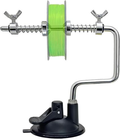 Fishing Line Spooler, Portable Spooling Station Anti-Twist & Snarl-preventing Design for Spinning & Baitcasting Reels, Adjustable Winder Fits Multiple Spool Sizes in Saudi Arabia