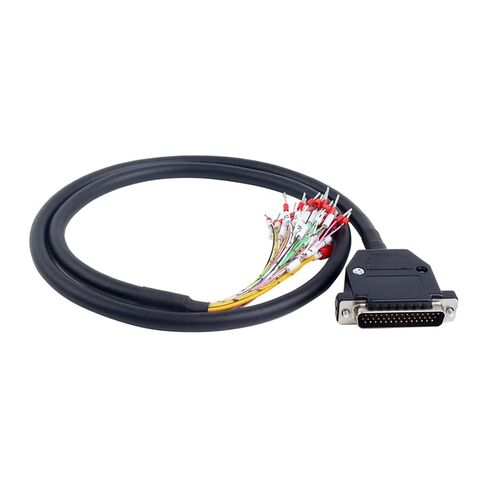 1M Length DB44 Male to Bare High Flex Shielded Cable D-SUB 44-Pin Connector to Single End Cable with Terminal in Kuwait