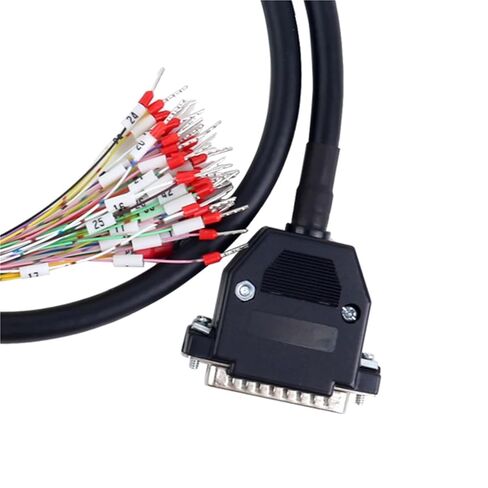 1M Length DB44 Male to Bare High Flex Shielded Cable D-SUB 44-Pin Connector to Single End Cable with Terminal in Kuwait