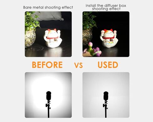 DS. DISTINCTIVE STYLE 3 Pack Flash Diffuser for Speedlight and 2 Pack Flash Diffuser Reflector in Saudi Arabia