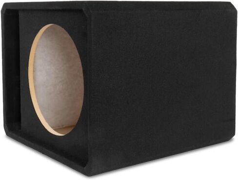 NVX NE151P Single 15" Slot Ported Subwoofer Enclosure – 3.5 Cu Ft MDF Sub Box with Polyfill, 38Hz Tuning, Spring Terminals, Black Carpet Finish in Saudi Arabia