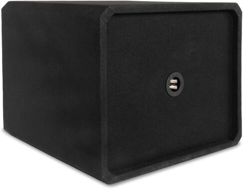 NVX NE151P Single 15" Slot Ported Subwoofer Enclosure – 3.5 Cu Ft MDF Sub Box with Polyfill, 38Hz Tuning, Spring Terminals, Black Carpet Finish in Saudi Arabia
