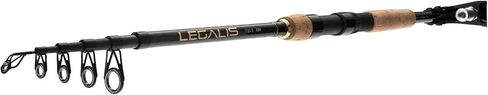 DAIWA Legalis Tele Spin, Length 2.70m / 8.86 Feet, Casting Weight: 0.35–1.76 oz, Telescopic Spinning Fishing Rod in Saudi Arabia