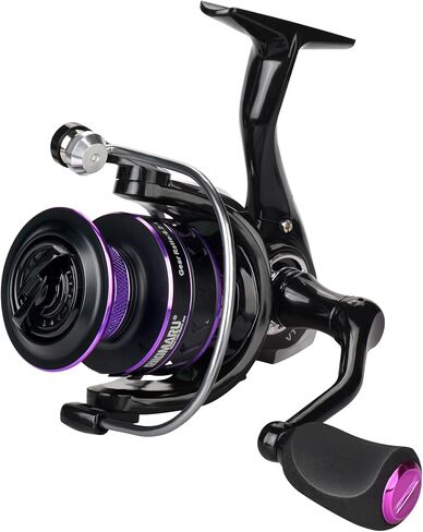 Rikimaru VT Spinning Reels, Carbon Fiber 30LBs Max Drag, 9+1 Shielded BB, Saltwater Freshwater Spinning Fishing Reel, 5.1:1/6.2:1, 2000, 3000, 4000, 5000，6000, 7000 Series in Saudi Arabia