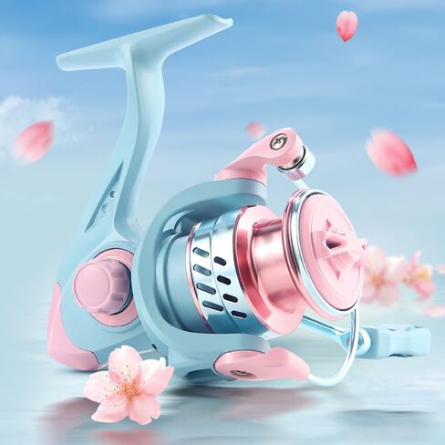High-Performance Fishing Reels – Precision 3000M Spinning Reels with Shallow Spool Design & Sleek Blue Finish for Smooth Casting & Enhanced Line Control in Saudi Arabia